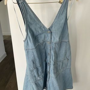 Free People denim dress - worn once!